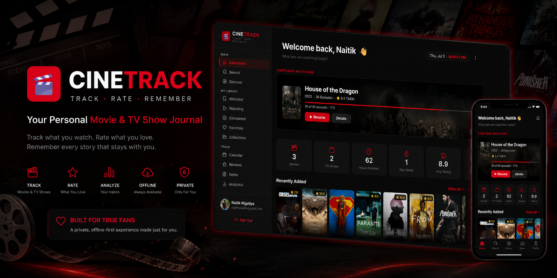 CineTrack